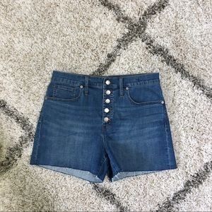 Madewell High Rise Shorts